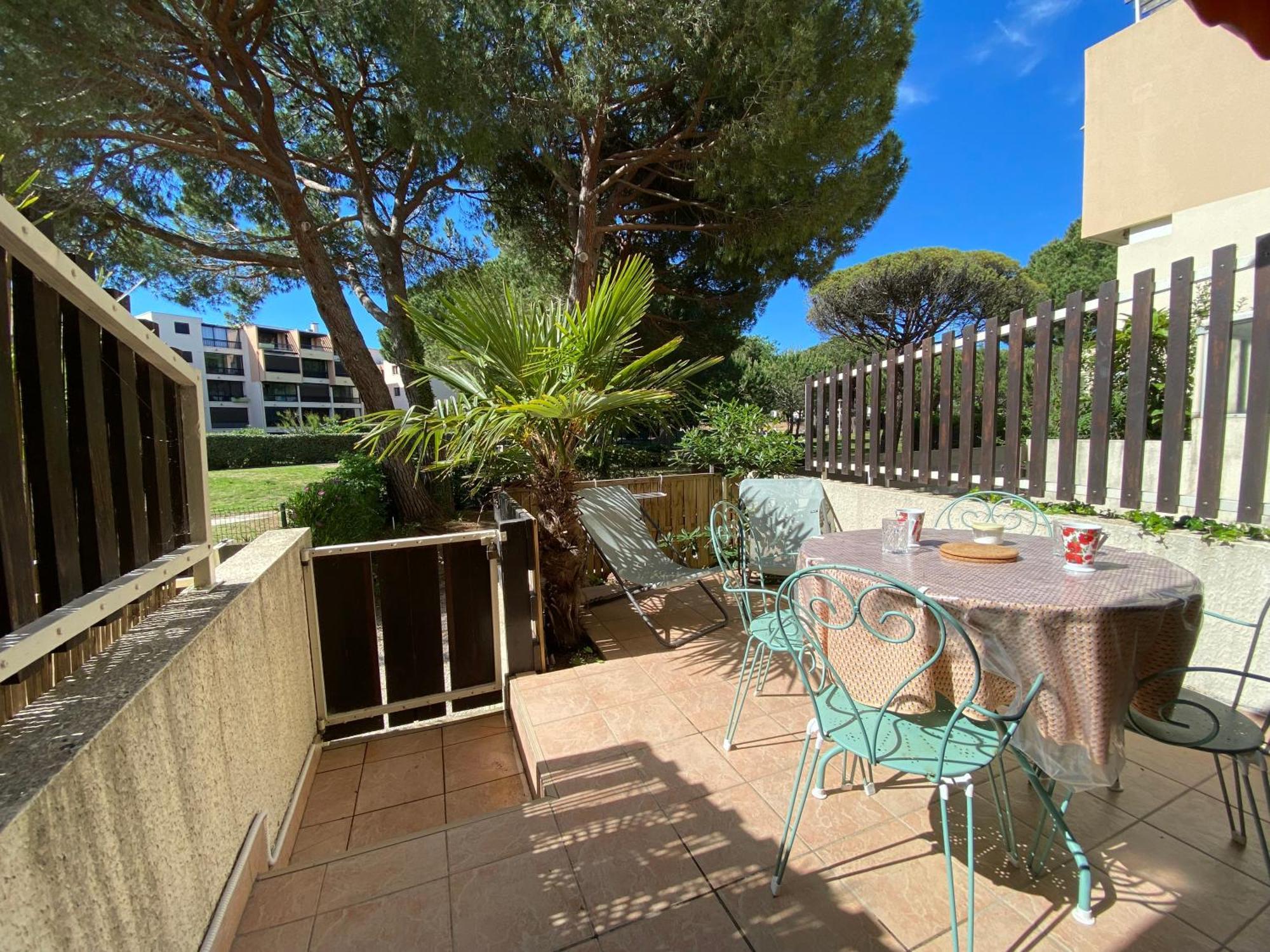 Sol-Y-Days Los Amigos, Studio 4 Couchages En Rez-De-Jardin, Avec Grande Terrasse Et Parking, A 250M De La Plage 勒格罗-迪鲁瓦 外观 照片